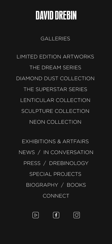 Mobile menu